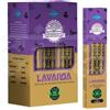 NALE. Nag Champa Incenso - 15g (ca. 15-20 bastoncini) - Fragranza Naturale Artigianale, Aroma Dolce e Legnoso per Meditazione, Yoga e Aromaterapia - Qualità Premium Made in India (Lavanda)