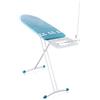 Leifheit tavolo da stiro Air Board Express L Solid 130x38 cm, asse da stiro altezza regolabile 76-100 cm, per stazioni a vapore, cotone perforato, asse da stiro salvapsazio in plastica speciale