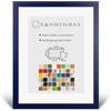 RahmenMax Morena - Cornice portafoto 50 x 90 cm, colore blu scuro, 90 x 50 cm, con pannello posteriore bianco e vetro acrilico antiriflesso