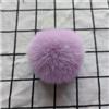 BrightGlow 20 pompon in pelliccia sintetica con bommel in pelo di coniglio, pompon morbidi per il fai da te, pompon in pelliccia sintetica, palline di peluche soffici per lavori manuali, pompon per