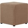 AQIGR Copri Pouf Quadrato 40 x 40 Elasticizzato Fodera per Poggiapiedi, Rettangolare Estensibile Fodera per Sgabello Coprisgabello Copri Ottomano Copertura Protettiva per Poggiapiedi