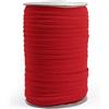 FQTANJU Rotolo di nastro elastico da 6 mm (50 yards) - 1/4 di pollice piatto intrecciato elastico per cinture, cucito, pantaloni, abbigliamento e fai da te