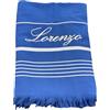 Ischia Tessile Ricami De Vivo Telo Mare Salinas Personalizzabile Nome o Iniziali - 170x90cm - Asciugamano Mare Personalizzato - Telo Spiaggia Grande Donna e Uomo - Microspugna 100% Cotone Lavabile in Lavatrice (Carta Da Zucchero)