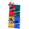 Coriex Telo Mare - Asciugamano licenziato Harry Potter - Gryffindor - mufflepuff - Ravenclaw - Slytnerin - misure 140 x 70 cm