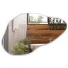 Rea Specchio P11229 Led Cloud B 100X70Cm Specchio Bagno Moderno Asymmetrical (Cromo) 70x100x70cm