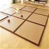 XNKLPY Tappetino Tatami Tradizionale Giapponese Pieghevole in Rattan Tappetino Estate Pavimento Stuoia Antiscivolo per Soggiorno Sala Giochi E Camera da Letto Light Vine Color 60x180cm