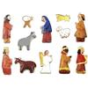 Grizzly Set di Formine per Biscotti di Presepe di Natale - 12 Pezzi - Stampi Coppapasta per Biscotti, Tartine, Decorazioni in Pasta da Zucchero e Cake Design