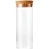 PuntoCasaStore 24 PROVETTE PORTACONFETTI Porta Confetti Vetro Tappo Sughero H 7 CM Ø INT. 2,2 cm BOMBONIERE Idea Regalo