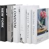 APOMOONS 6 Pezzi Libro Decorativo Di Moda, Libri Decorativi per L'arredamento Della Casa, Libri Decorativi Moderni con Copertina Rigida, Libri da Esposizione per La Decorazione Del Soggiorno Moderno