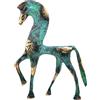 IconsGr Statua Museo Greco Bronzo Antica Replica di Cavallo Dall'Era Geometrica 123