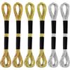 Gosknor 6 Matasse Fili da Ricamo, Filo da Ricamo Metallizzato Braccialetto Dell'Amicizia Filo per Punto Croce per Cucire Realizzare Filati Artigianali Spago Articoli (Oro + Oro Chiaro + Argento)