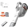 Black+Decker Dustbuster Vacuum, Cordless, AdvancedClean+, bianco (HHVK320J10)