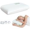 NOFFA Cuscino Memory Foam, Cuscino Ergonomico, Guanciale letto 60x40x10cm, Federa Traspirante e Lavabile