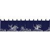 CAGFINY Tenda in stile giapponese per ristorante, striscione da appendere alla porta, Noren, tenda in tessuto, decorazione orizzontale per sushi bar Izakaya, 119 x 30 cm