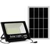 Generico Faro a LED 800W con Pannello Solare IP66, Sensore Crepuscolare e Telecomando | SMD Ultra Luminoso da Esterno | [Classe di efficienza energetica A+++]
