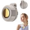 Sinlay Mini Ventilatore Portatile A Clip, Ventilatore Piccolo Ricaricabile Usb, Silenzioso,3 Vento Regolabile, flusso d'aria parallelo,Display Intelligente, Per Cinture, Colletti E Cappelli