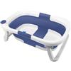 LANTUS Vasca Bagnetto Neonato Pieghevole LANTUS, Blu, 0 - 24 Mesi, BABY_BATHTUB, Vasca Neonato Bagnetto Pratica e Sicura, Piedini Antiscivolo, Grande Capacità, 63 * 43 * 20 cm