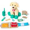 Melissa & Doug Let's Explore, Cane da Guardia in Peluche con Attrezzatura di Ricerca e Salvataggio, Peluche, Giocattolo Che Si abbraccia, Giocattoli di Ruolo, 3+, Regalo per Ragazzo o Ragazza