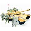 Fycooler Carro Armato Giocattolo - Militari Giocattolo Carro Giocattoli dell'esercito e 4 Soldatini - Giocattoli Set Gioco Soldati Figure forze Armate Set di Giocattoli per Ragazzi di 3 4 5 6 7Anni