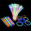 Frevoitna 120 pezzi Braccialetti Luminosi, Collane neon per bambini di alta qualità Con connettore, Lunghezza 20 cm Set per feste con bastoncini luminosi, per feste, matrimoni, Halloween