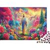 UVTMWVTCUSIQ 1000 pezzi Giardino incantato puzzle di carta per adulti Allenamento mentale puzzle carta Paesaggio fiabesco Decorazione parete regalo 38x26cm/1000pcs