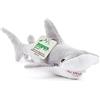 Zappi Co Peluche Riciclato al 100%, Squalo Martello (26cm di lunghezza) Morbido, soffice, ecologico, collezione di animali per neonati, primo bambino