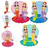LUKIUP LUKlUP Sirena Immersione con Conchiglia, Corallo, Giochi Subacquei, Vasca da Bagno, Divertimento in Famiglia