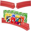 Gatphy 4 supporti per carte da gioco, 3 rampe per carte da gioco, impilabili, con montaggio magnetico, per anziani e bambini, artrite