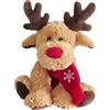dzqad Renna Di Peluche Di Natale, Animale Di Peluche Di Alce, Peluche Di Renna Di Natale, Peluche Di Animali Di Natale, Simpatico Giocattolo Di Peluche Di Alce Per La Casa Dei Bambini Decorazione Natalizia