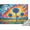 UVTMWVTCUSIQ Paesaggio Naturale Puzzle in Carta da 1000 Pezzi per Adulti Campo di Girasoli Decorazione da Parete Gioco Antistress 70x50cm/1000pcs