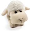 Lilizzhoumax Peluche Sdraiato 20cm/8 - Morbido Giocattolo Bambole Animali Selvatici, Regalo per Bambini e Amici Bianco