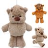 HBSFBH Mucca Morbido Peluche, Peluche Highland Cow, Peluche Che Corre, Running Cow Plush, Peluche Che Corre Cartoon, Bambola Da Vitello Che C0rre, P-eluche Vitello C0rsa, Regalo per Fan e Famiglia (H)