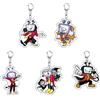 JUSONGKWCP Deltaruns Portachiavi Game Figure Cosplay Carino Ciondolo Deltaruns Acrilico Keychain 5 Set