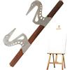 Generico Artist Hand Support Bridge Metal Wrist Rest Stand | Adjustable Easel Hand Rest Support Bar, Self-Locking Gravitys Artist Wrist Stand With Adjustable Height & Angle For Drawing, Sketching,Artwork