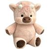 Generico Pupazzo Che Corre - 60cm Adorabile Animale Peluche Mucche Pelosa Per Alleviare Lo Stress, Peluche Che Corre Vitello Che Corre Per Ragazzi E Ragazze, Cuscini In Peluches (Pink, 60, Centimetri)