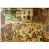MyPuzzle.com MyPuzzle Children's Games, 1560, by Pieter Bruegel The Elder - Puzzle Premium 1000 pezzi - MyPuzzle collezione speciale di Æpyornis
