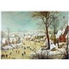 MyPuzzle.com MyPuzzle Winter Landscape with Skaters and a Bird Trap, 1565, by Pieter Bruegel The Elder - Puzzle Premium 1000 pezzi - MyPuzzle collezione speciale di Æpyornis