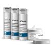 Let Me Be - Kit Collagene + Elastina, Shampoo e Balsamo Detersione equilibrata e rivitalizzante, Leave-in e Maschera riparatrice per capelli secchi | 3x240ml e 250g
