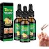 YLBHYIRSJF 7 Days Ginger Nail, Ginger Nail Treatment Nail Support Nail Care, Ginger Nail Growth Serum, Ginger Cuticle Care Oil for Nails, Nail Nutrient Oil Strengthener Oil (3 PCS)
