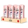 Gliss Schwarzkopf Gliss, Balsamo Addio Doppie Punte, per Capelli Spezzati e Danneggiati, ad Azione Fortificante e Districante, con Olio di Semi di Uva, 200ml x 6 Pezzi