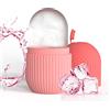 Joyeee Ice Roller, riutilizzabile Eye Ice Massage Bellezza del viso Cura della pelle Impacco di ghiaccio Restringe i pori, antirughe, riduce il gonfiore, migliora l'elasticità della pelle, rosa
