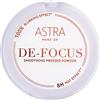 ASTRA MAKEUP De-Focus Smoothing Pressed Powder 0001-TRANSLUCENT BLUR\SMOOTHING 10g - Cipria compatta