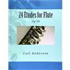 CREATESPACE 24 Etudes for Flute: Op 33