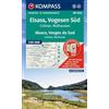 MAIRDUMONT KOMPASS Wanderkarten-Set 2222 Elsass, Vogesen Süd / Alsace, Vosges du Sud, Colmar, Mülhausen / Mulhouse (2 Karten) 1:50.000: Wander- und Fahrradkarte ... in der KOMPASS-App. Wander-& Radwege.