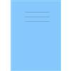 Jungle Publishing 1cm Squared Paper - Maths Exercise Book A4: 100 Page Notebook of Graph Paper - 10mm Grid - 90 GSM - Light Blue