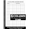 PIXIE ENTERPRISE INC 6 Column Ledger Book: Your ultimate Accounting Book for meticulous and effortless financial management - 8.5 x 11 100+ Pages