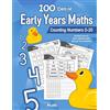 Libro Studio LLC 100 Days of Early Years Maths — Counting Numbers 0-20: Preschool Number Sense (Ages 3-5) | Basic Addition Skills | With Answer Key