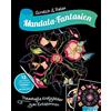 Naumann & Göbel Mandala-Fantasien - Traumhafte Kratzbilder zum Entspannen: 12 Scratch-Motive mit fantastischen Farbeffekten inkl. Bambus-Stick