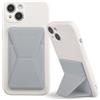 dumfume Supporto per telefono cellulare verticale e orizzontale Supporto per telefono per scrivania Supporto per telefono regolabile per iPhone 15/14/13/12 Tutti gli smartphone Grigio