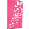 HAMA Up to Fashion, Custodia in Nylon per 48 CD/Dvd, Colore: Rosa